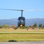 Photo of a Helicopter taking off