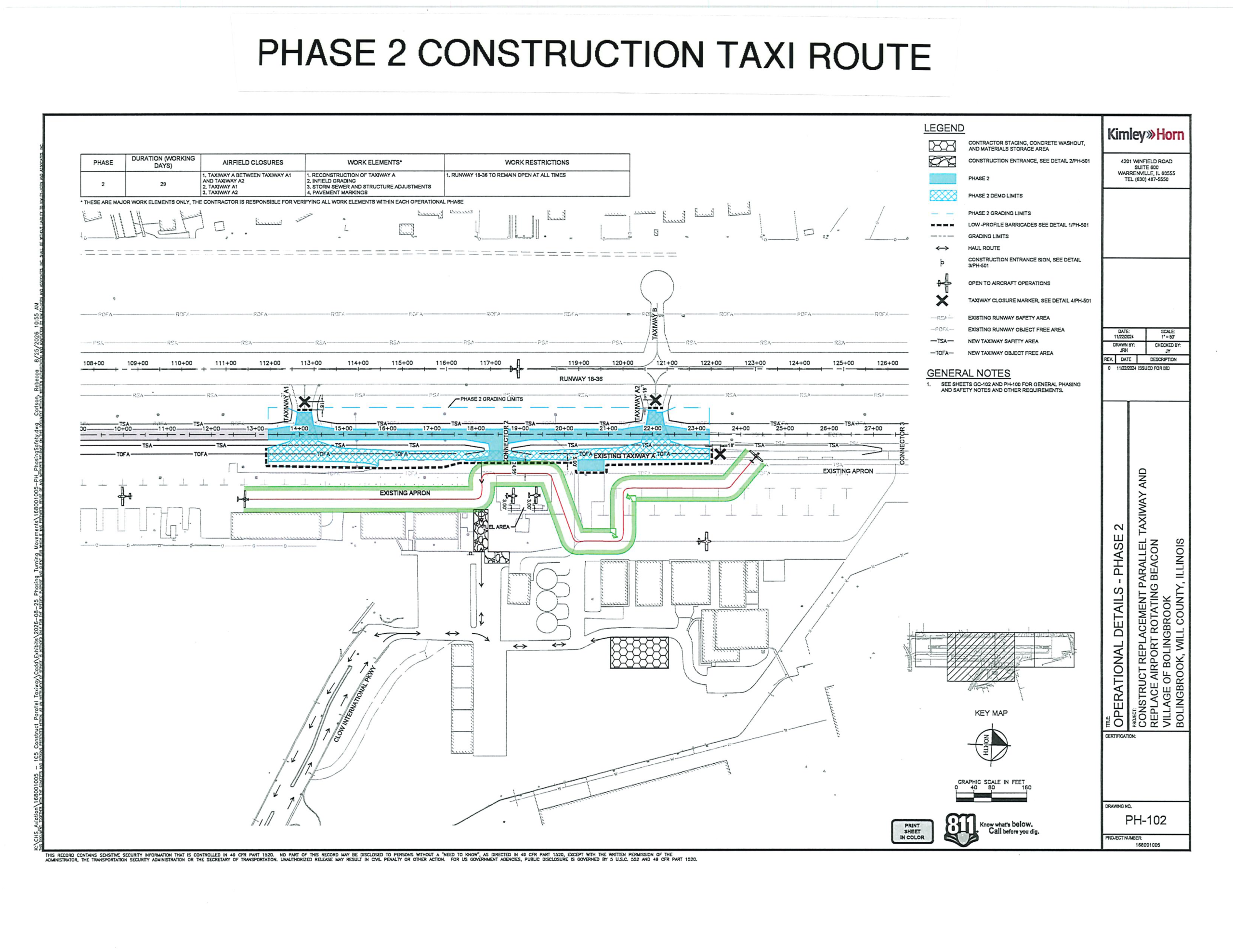 Taxiway Construction Update